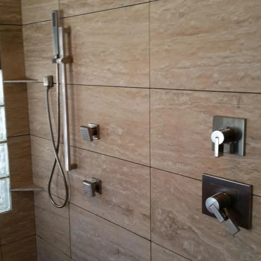 Shower fixture installation for Water Heater Installation in Roswell